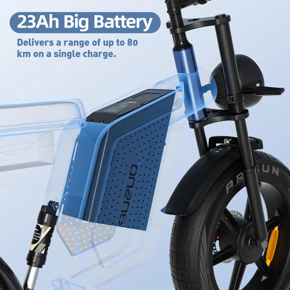 JANSNO X60 Dual Motor Electric Bike - Pogo Cycles