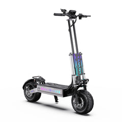 APEFOX T90 Dual Drive Electric Scooter in black with visible branding on a white background