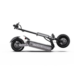 APEFOX T90 Dual Drive Electric Scooter in black - folded view on a white background