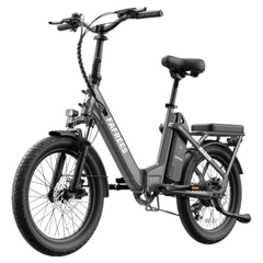 Fafrees F20 Flex Step-Through Folding E-Bike on a white background - Pogo Cycles, Ireland