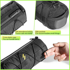 NEWBOLER New Handlebar Bag Bicycle Bags Frame Pannier Bag Multifunction Portable Shoulder Bag Bike Accessorie