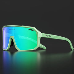SCVCN New Outdoor Cycling Glasses Bike Sunglasses Men UV400 Eyewear Sports MTB Goggles Bicycle Women Riding Hiking Sunglasses