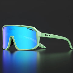 SCVCN New Outdoor Cycling Glasses Bike Sunglasses Men UV400 Eyewear Sports MTB Goggles Bicycle Women Riding Hiking Sunglasses
