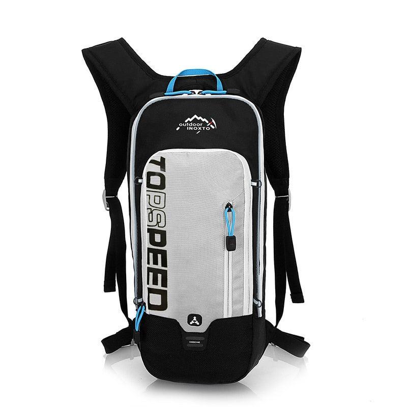 INOXTO 6L Cycling Bag Men's Women Riding Waterproof Breathable Bicycle - Grey Backpack - Pogo Cycles