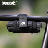 Rhinowalk Bicycle Bag Tool Bag Top Front Tube Frame Bag Burrito Pack Pouch Cycling Accessories Black MTB Bike Rear Tool Kits - Pogo Cycles