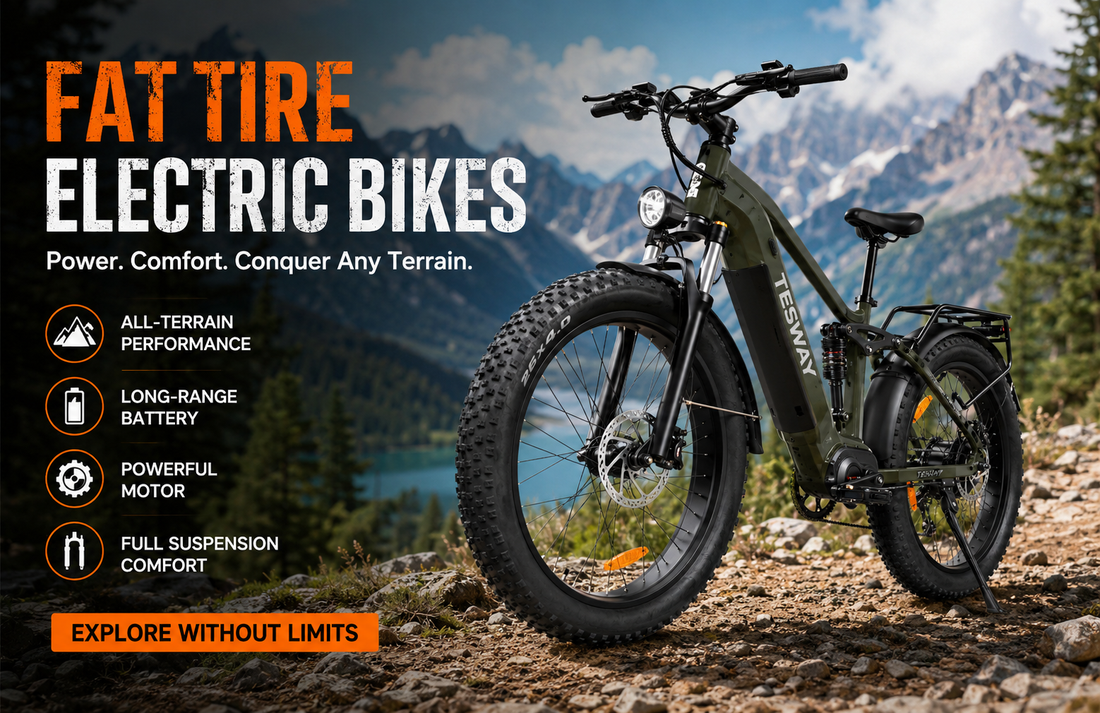 Fat Tire Electric Bikes: Ultimate Comfort, Power and All-Terrain Performance