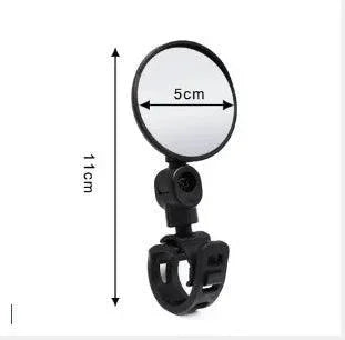 1/2PC Bike Mirror 360 Degree Adjustable Rotatable Handlebar Mirror Wide Bycicle Accessories Cycling Rear View Mirror Accesorios - Pogo Cycles