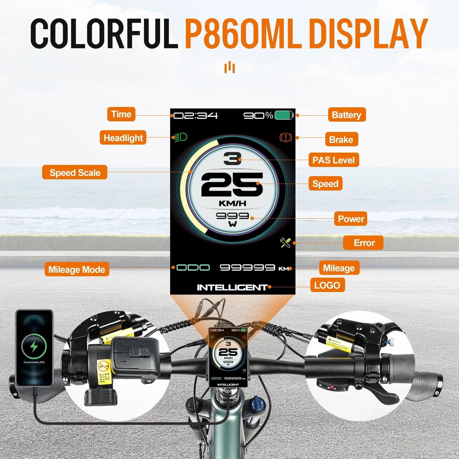 ACCOLMILE Cola Bear Electric Bike - Pogo Cycles