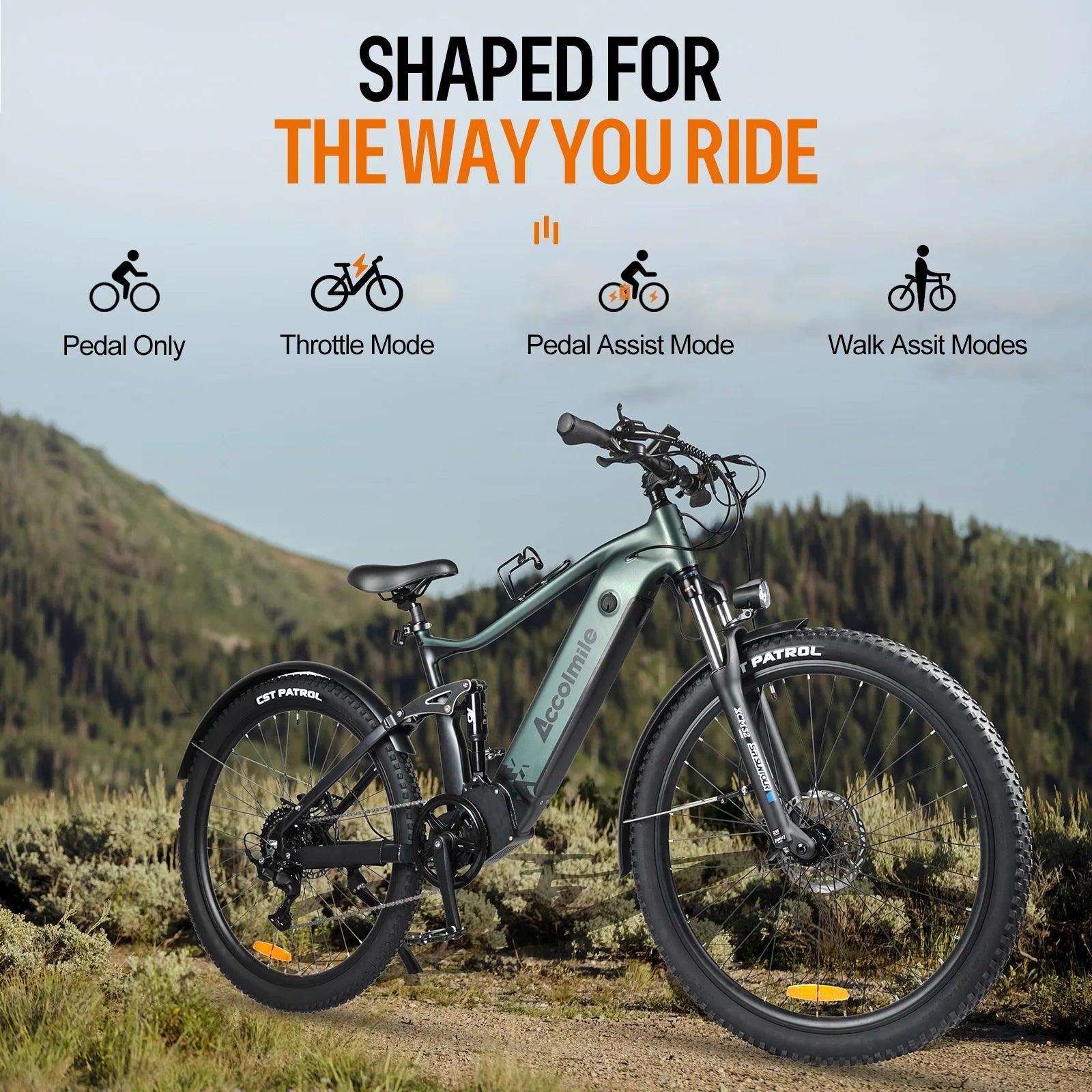 ACCOLMILE Cola Bear Electric Bike - Pogo Cycles