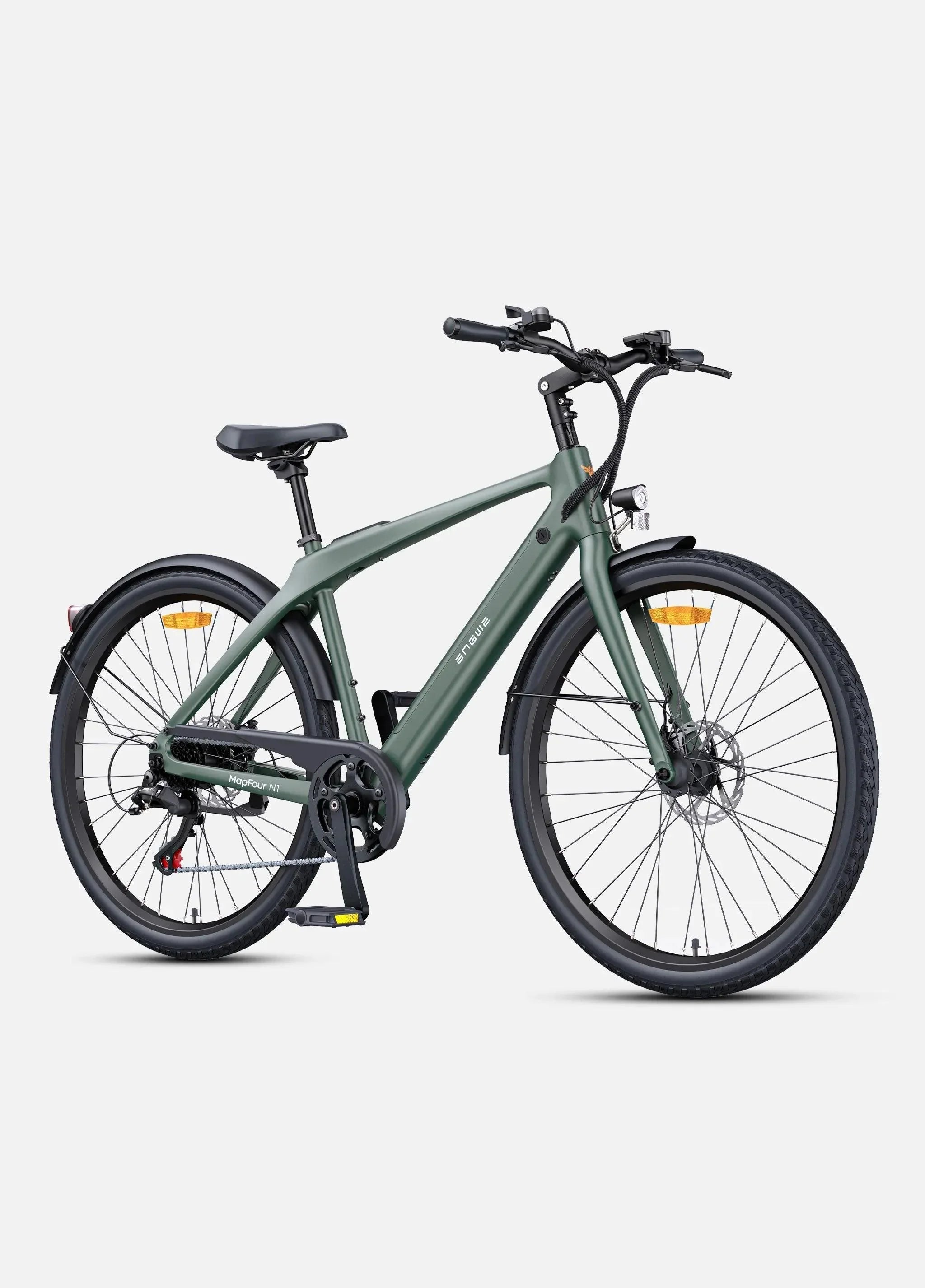 ENGWE MapFour N1 Air Electric Bike - front view -  Pogo Cycles