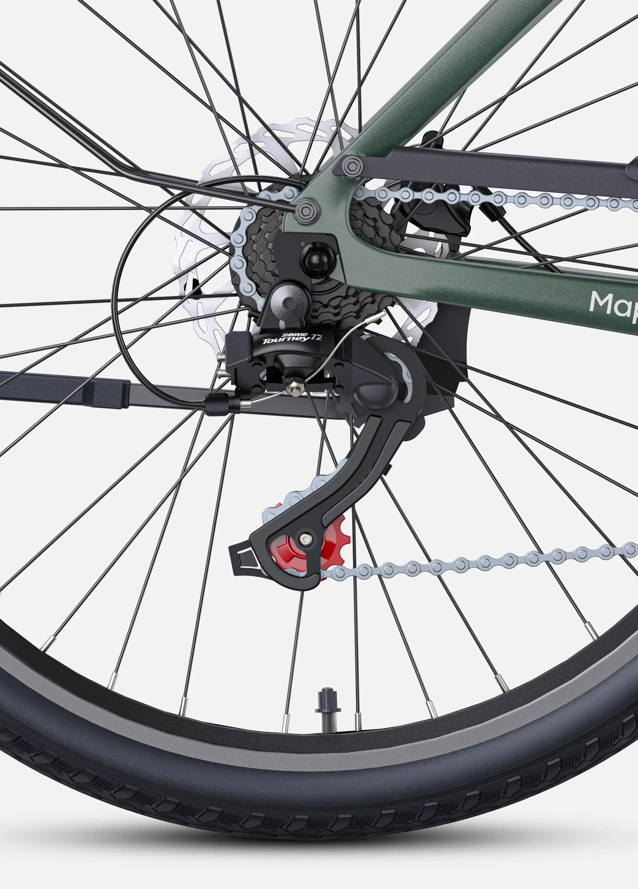 ENGWE MapFour N1 Air Electric Bike wheel