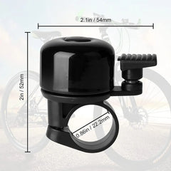 Bicycle Bell Small Size Alloy Mountain Road Bike Horn Sound Alarm For Safety Cycling Handlebar Bicycle Call Accessories