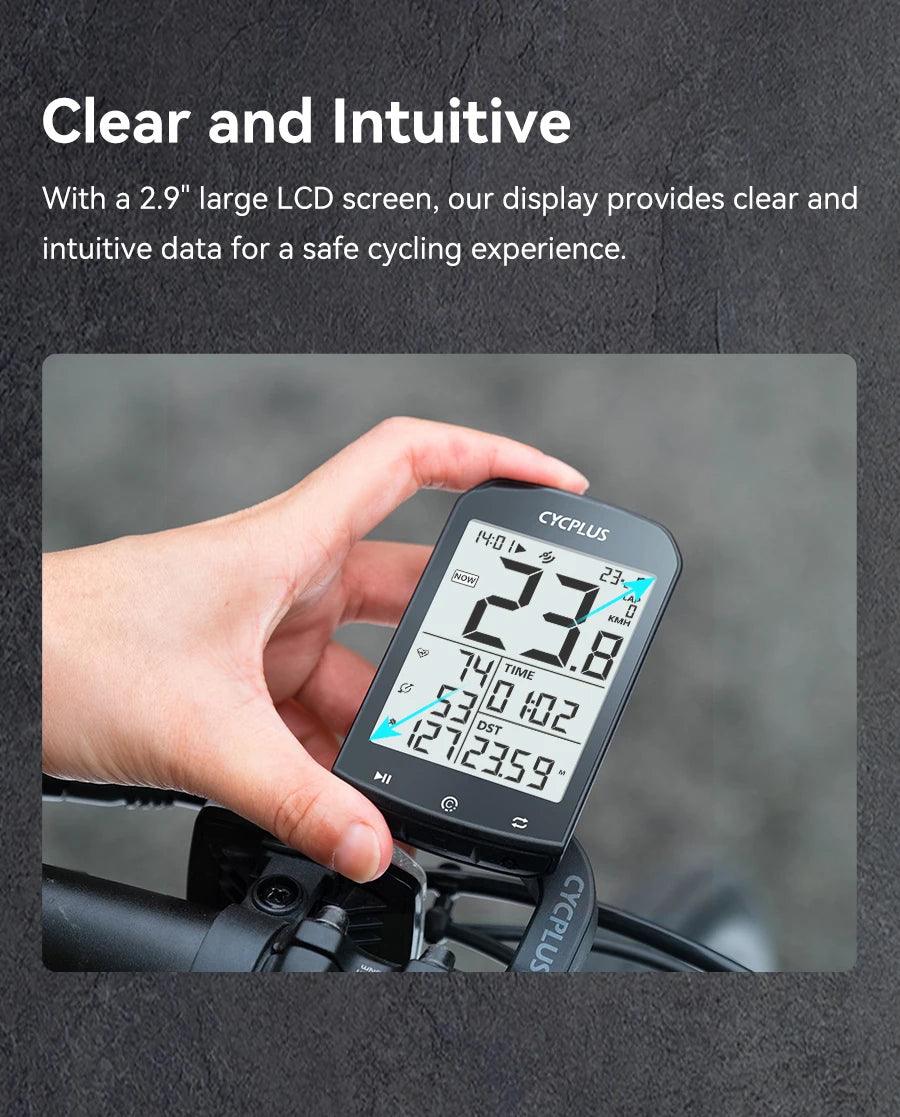 CYCPLUS M1 GPS Bicycle Computer Cycling Speedometer - Pogo Cycles