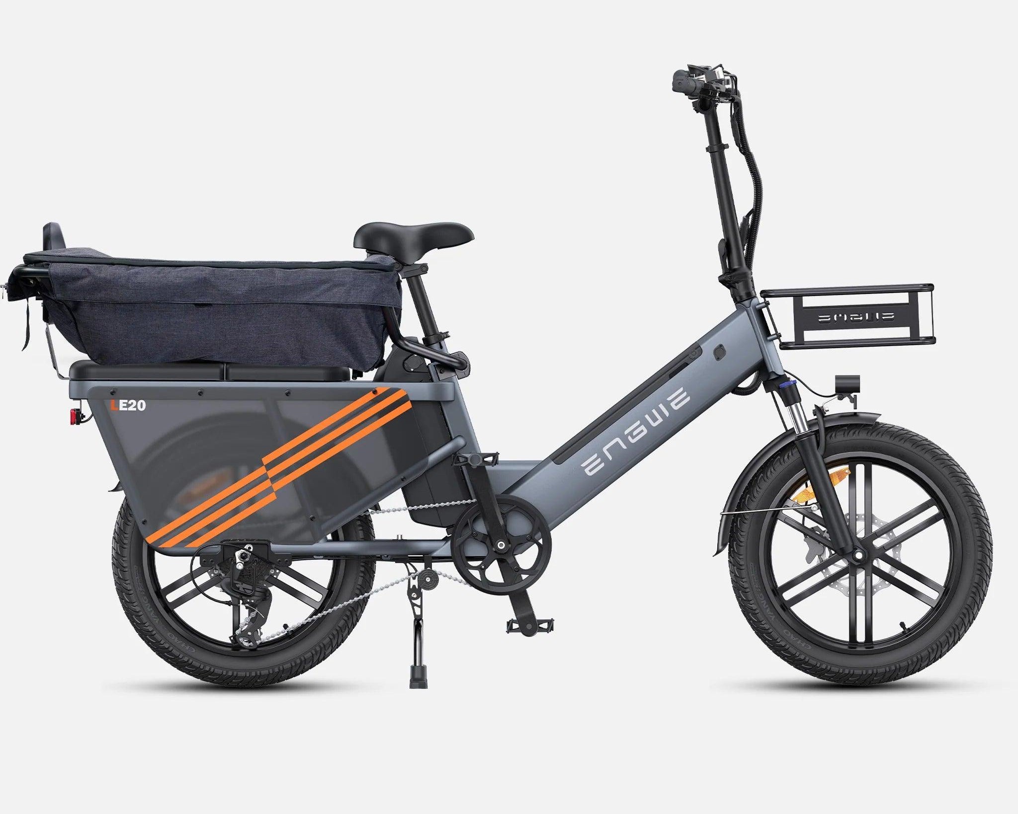 ENGWE LE20 Step-Thru Cargo Electric Bike - UK - Pogo Cycles