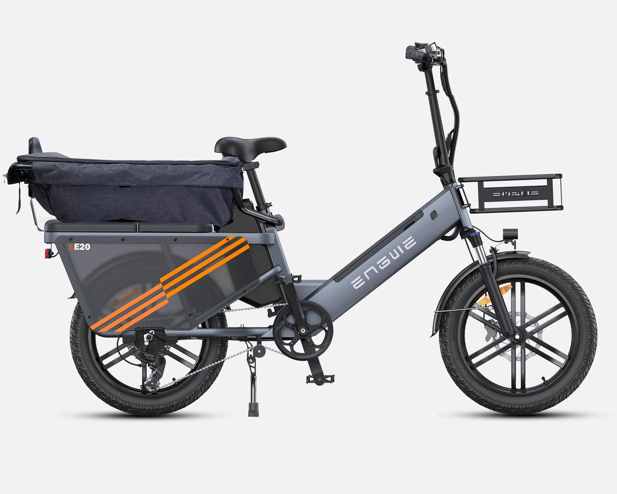 ENGWE LE20 Step-Thru Cargo Electric Bike - UK - Pogo Cycles