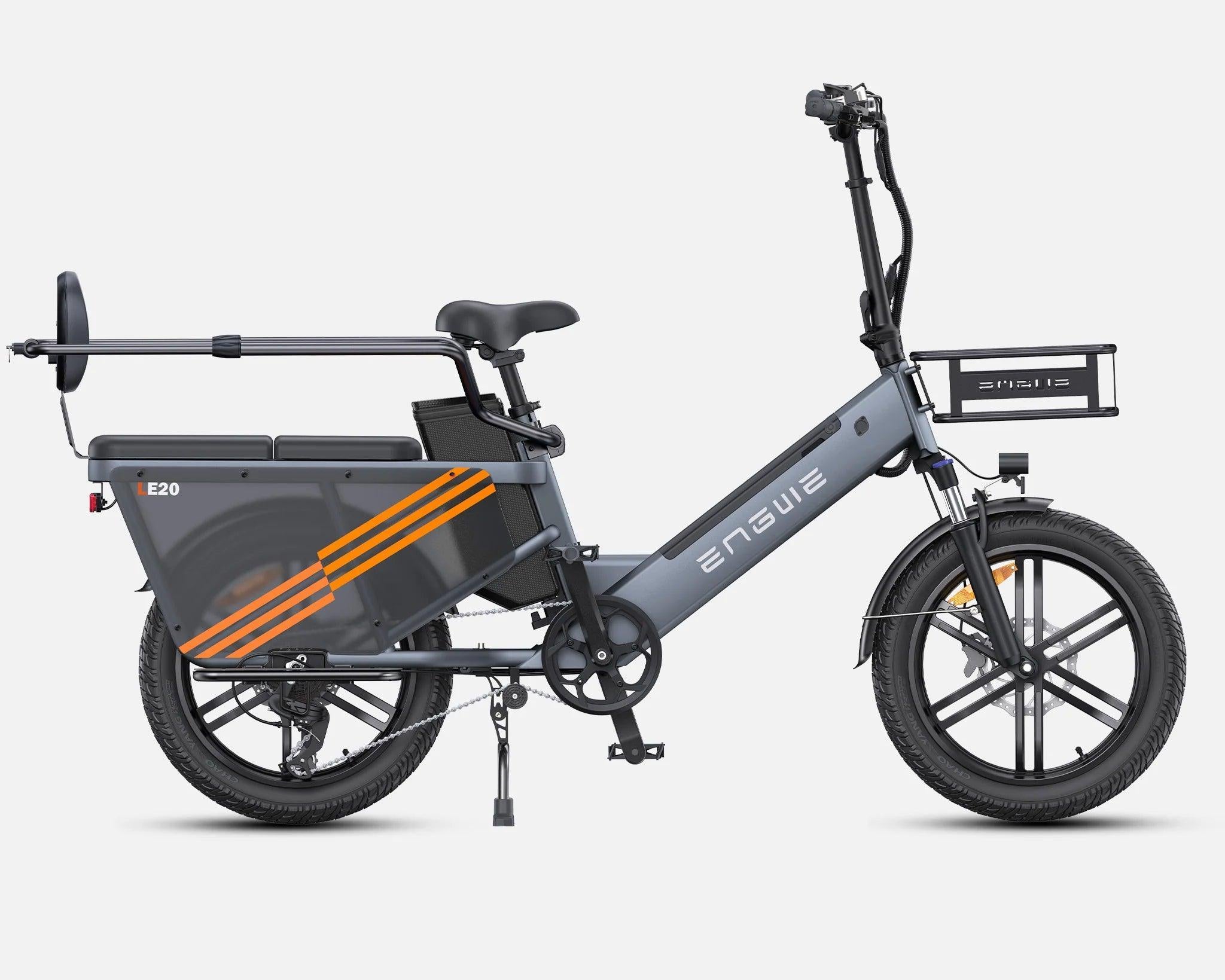 ENGWE LE20 Step-Thru Cargo Electric Bike - UK - Pogo Cycles