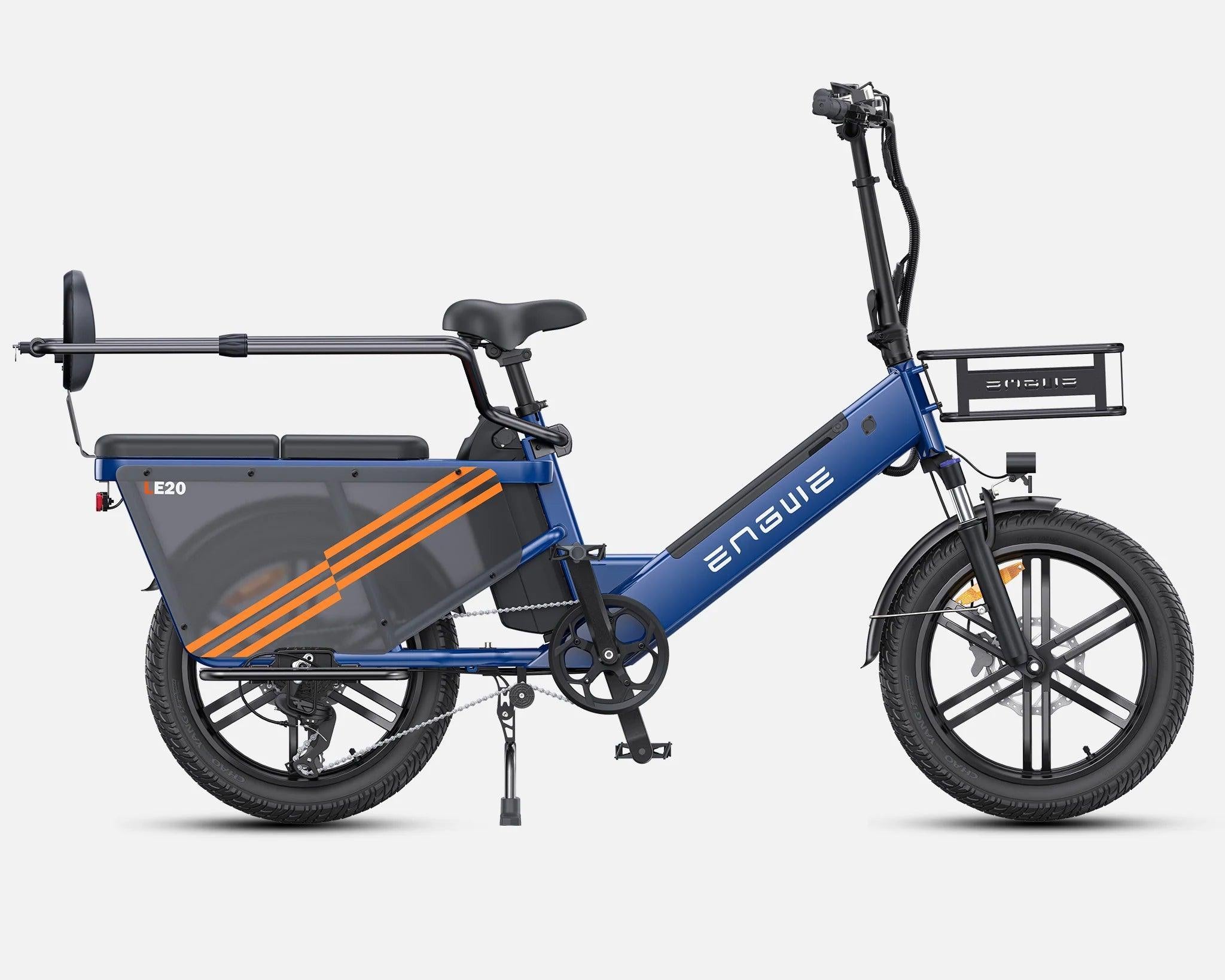 ENGWE LE20 Step-Thru Cargo Electric Bike - UK - Pogo Cycles