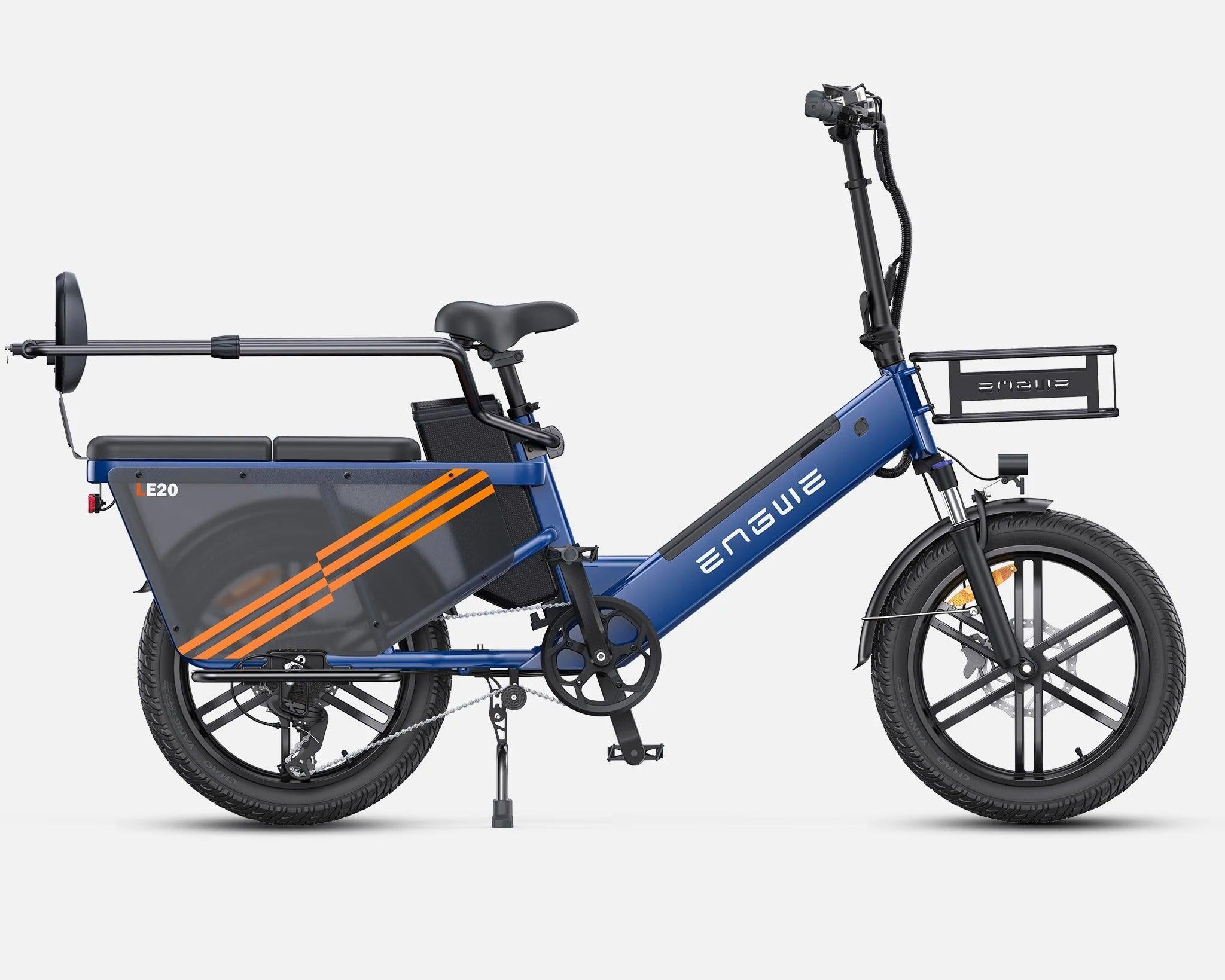 ENGWE LE20 Step-Thru Cargo Electric Bike - UK - Pogo Cycles