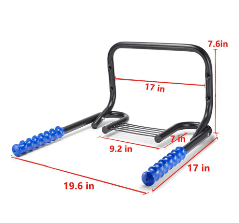 Dimension information of Foldable Bike Wall Mount Rack - Pogo Cycles
