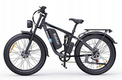 Ridstar E26 PRO Electric bike - Left Side View in white background - Pogo Cycles